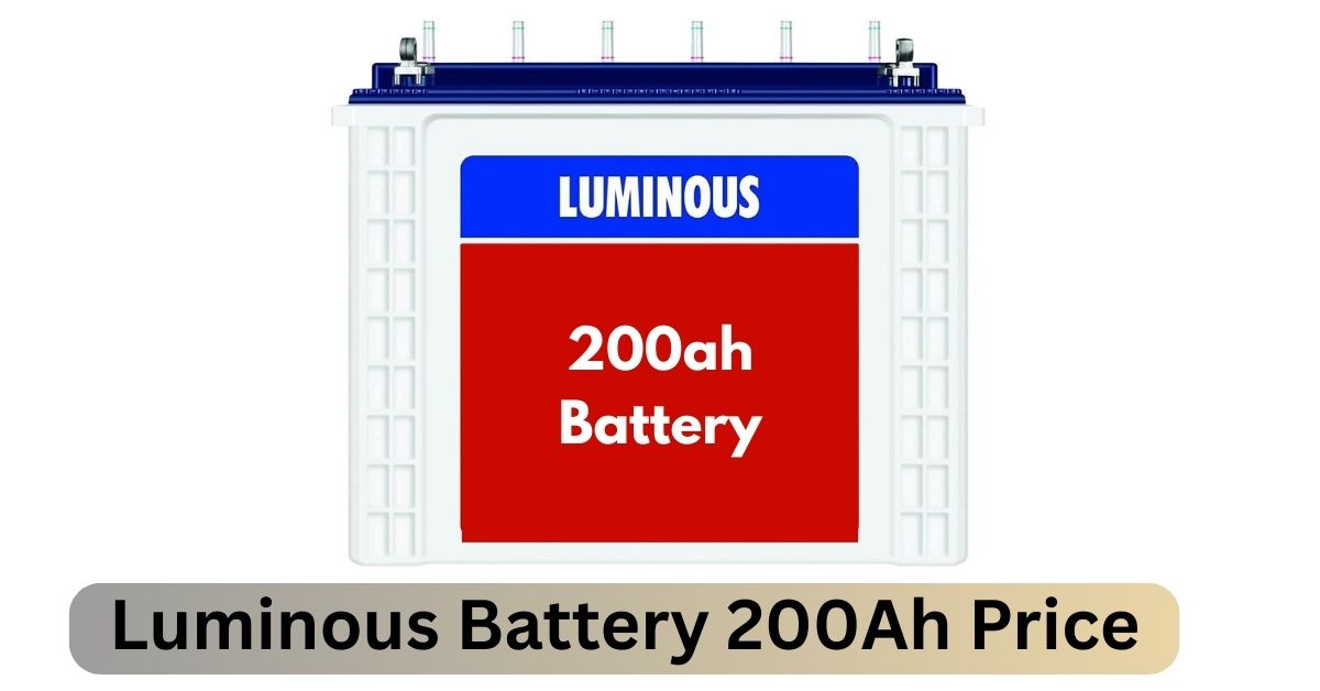 Luminous Battery 200Ah Price